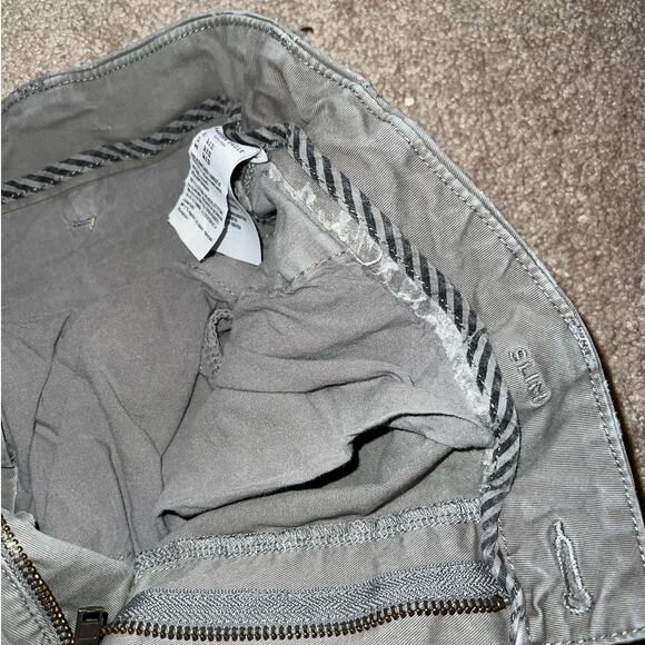 American Eagle Men's Slim Chino Gray Pants size 36 X 32 - Picture 5 of 8